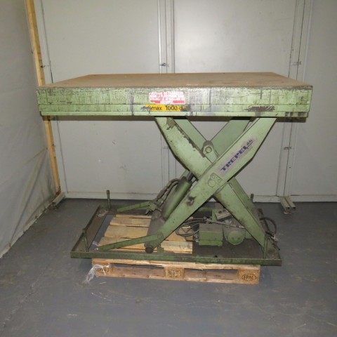 R4A782 TREPEL lift table - 1000kg - plate 1000X1500 mm