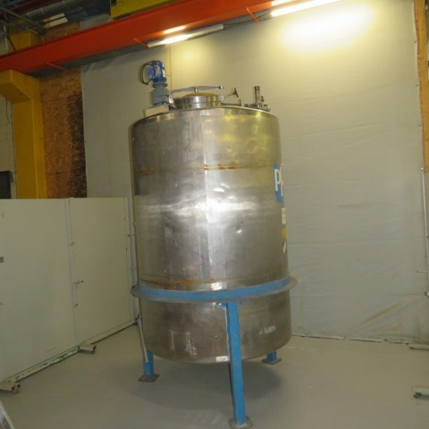 R6MA6187- 3000 L stainless steel mixing tank