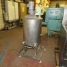 Stainless steel mixing tank 130 L with double jacket