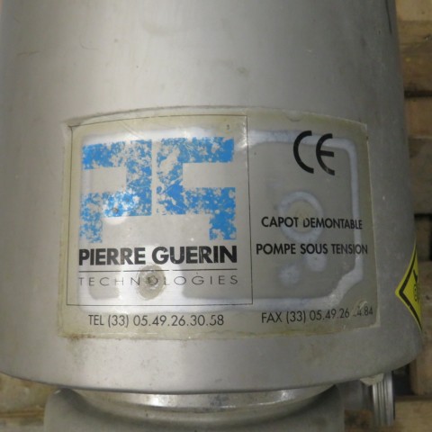 R10VA1310 stainless steel PIERRE GUERIN centrifugal pump type 216