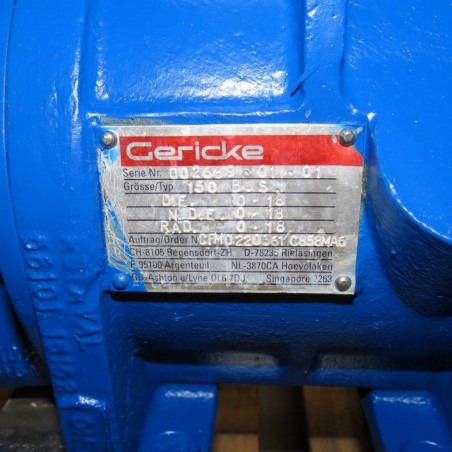 R6P831 Stainless steel GERICKE rotary valve typ 150.B.S