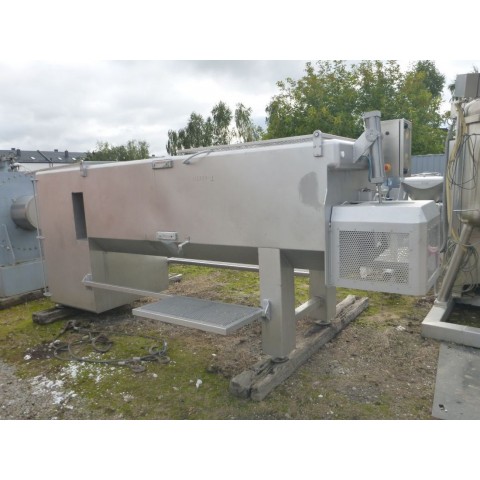R6MK1453 Double shaft stainless steel paddle mixer 2500 litre V.V.S. DI VISCONTI SRL