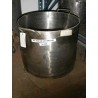 Cylindrical vertical stainless steel vessel 50 litres