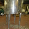 R6MA6138  Cuve mélangeuse inox BREL ET MARTEL capacité totale 800 litres
