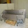 R4FB1166 Double stainless steel belt conveyor with hoppers - Width 440 mm - Lenght 220 mm