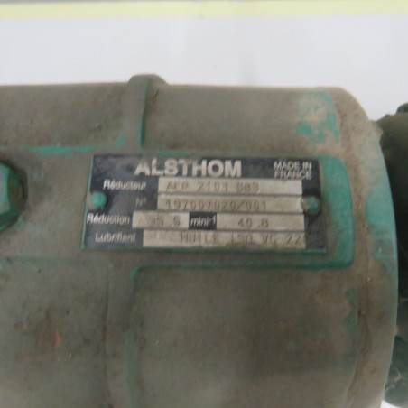 R12MA2784 Motoréducteur ALSTHOM Type ALP 2103 -0.37 kw - 40 t/min